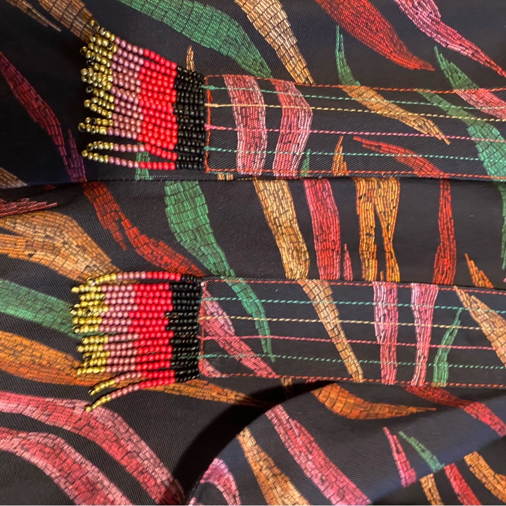 FARM Rio Colorful Patterned Kimono Jacket - Picture 5 of 5